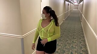 Thick Latina fucked like a bitch in front of the beach! La Paisa getting pounded