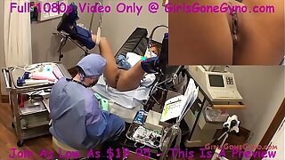 Latina becomes human guinea pig for electrical stimulation research by Doctor Tampa at GirlsGoneGyno.com