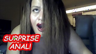 SHE CRIES AND SAYS NO ! SURPRISE ANAL WITH BIG ASS TEEN !