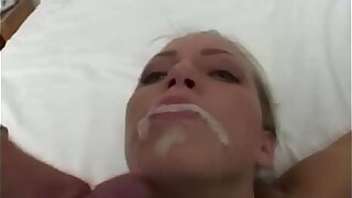 Cassie Young in Threesome with Blowjob and Seal the doom Anal