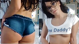 Sexy Latina taking what's hers
