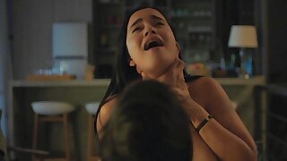 Paulina Gaitan – nude topless and sex in Diablo Guardian 2019