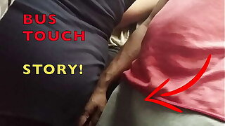 In the Bus She Saw that i was Not Wearing Underwear through my Uniform & approached to Grinding her Fat Ass on my Dick !